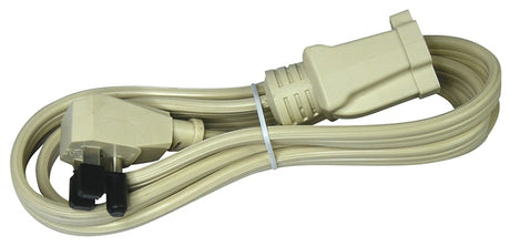 PowerZone OR681506 Extension Cord, SPT-3, Vinyl, Beige, For: Air conditioner and Appliances