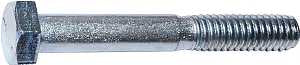 Midwest Fastener 00282 Cap Screw, 5/16-18 in Thread, 3-1/2 in L, Coarse Thread, Hex Drive, Zinc, Zinc, 50 PK