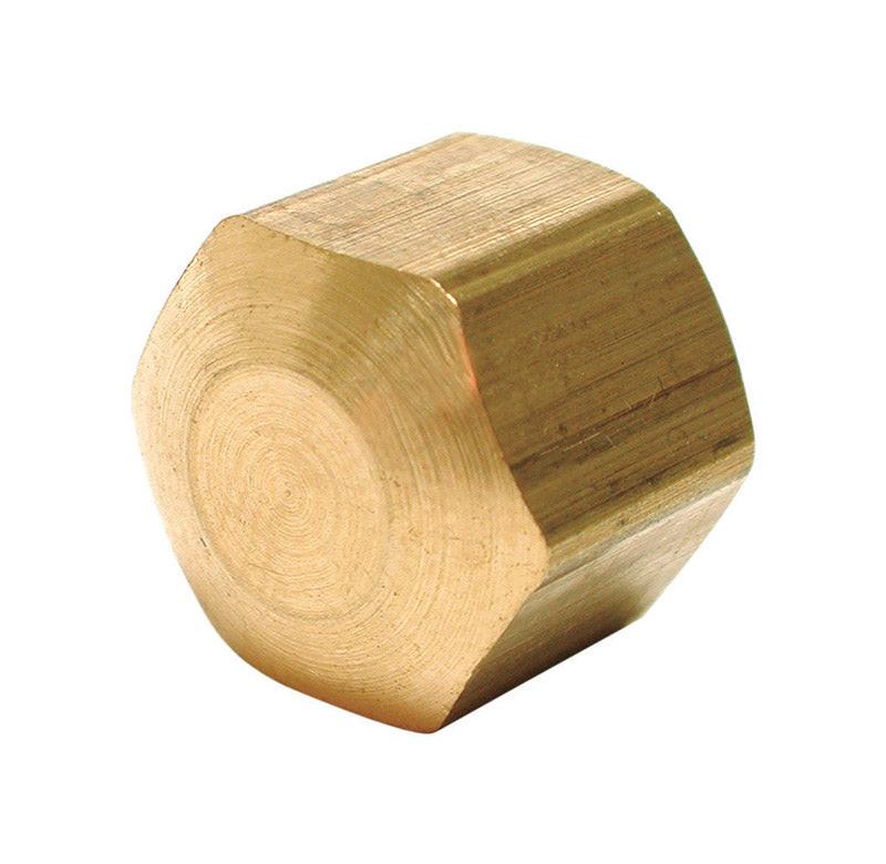 Dial 1/4 in. D Compression Brass Cap