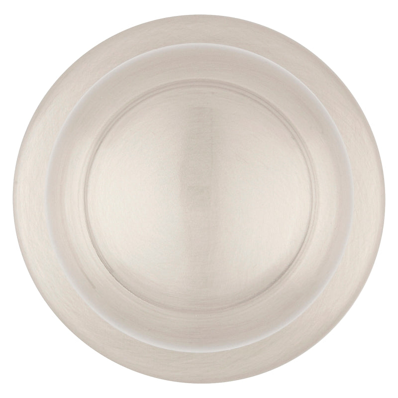 Kwikset 488CV 15 Dummy Door Knob, 2-3/16 in Dia Knob, Satin Nickel