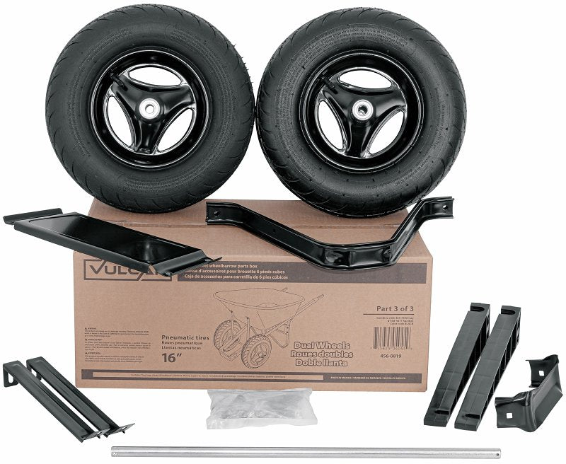 Vulcan 34887 Accessories Box, For: 6 cu-ft Steel Wheelbarrow Kit