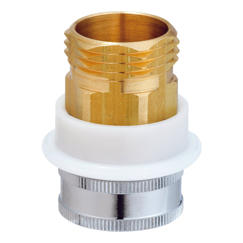Ace Quick-Connect Dual Thread 3/4 in. Chrome Aerator Adapter