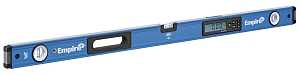 Empire E105.48 Digital Box Level with Case, 48 in L, 3-Vial, Non-Magnetic, Aluminum, Blue/Silver
