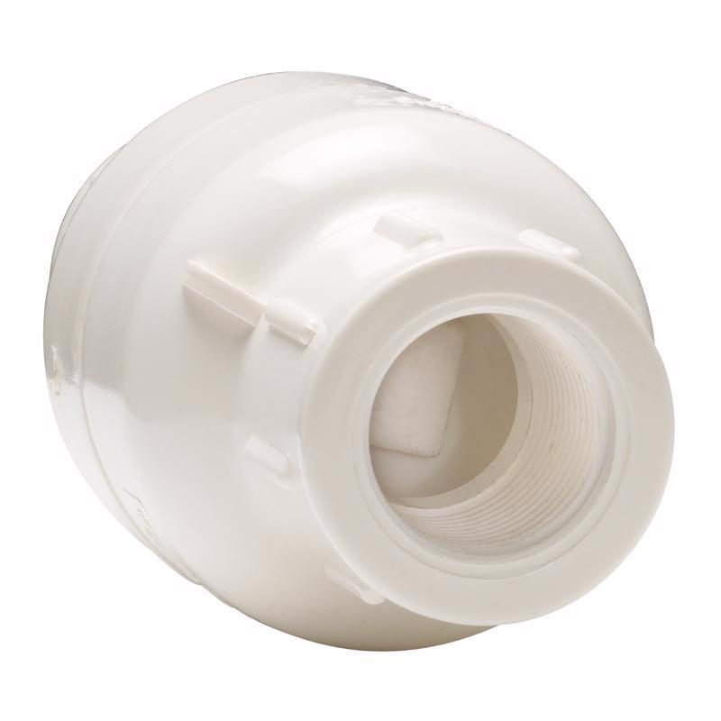 Homewerks 1-1/4 in. D X 1-1/4 in. D FIP PVC Spring Loaded Check Valve
