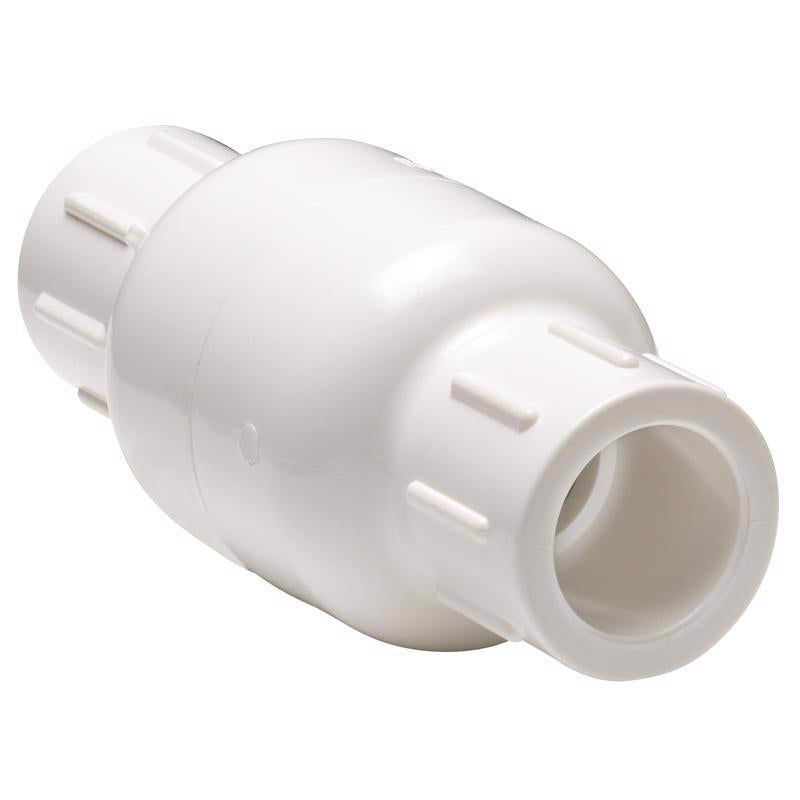 Homewerks 2 in. D X 2 in. D Solvent PVC Spring Loaded Check Valve, Pack of 2