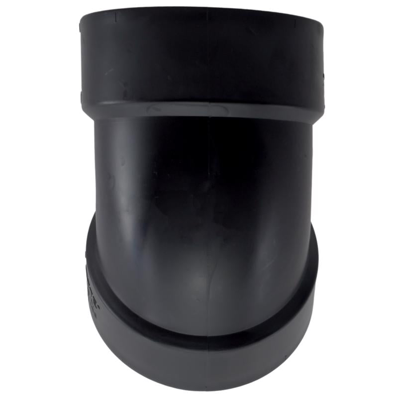 Charlotte Pipe 4 in. Hub X 4 in. D Hub ABS 60 Degree Elbow