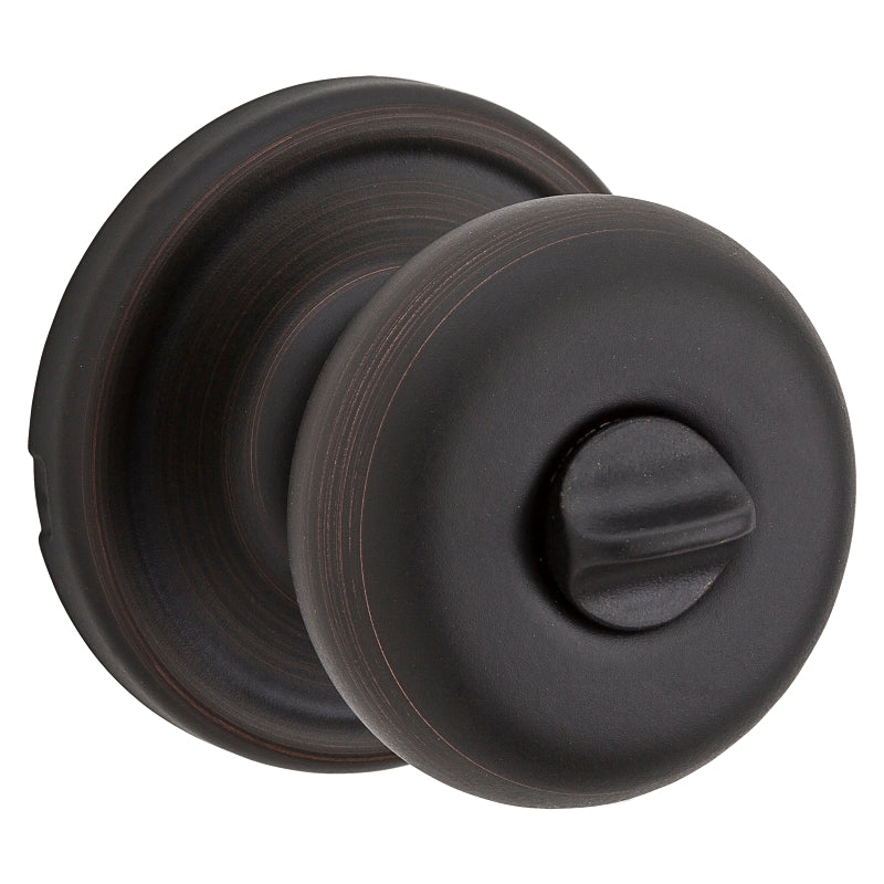 Kwikset Signature Series 730H11PRCALBX Privacy Door Knob, Venetian Bronze