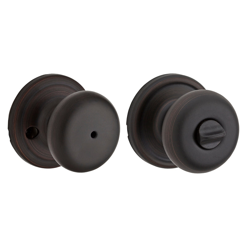 Kwikset Signature Series 730H11PRCALBX Privacy Door Knob, Venetian Bronze