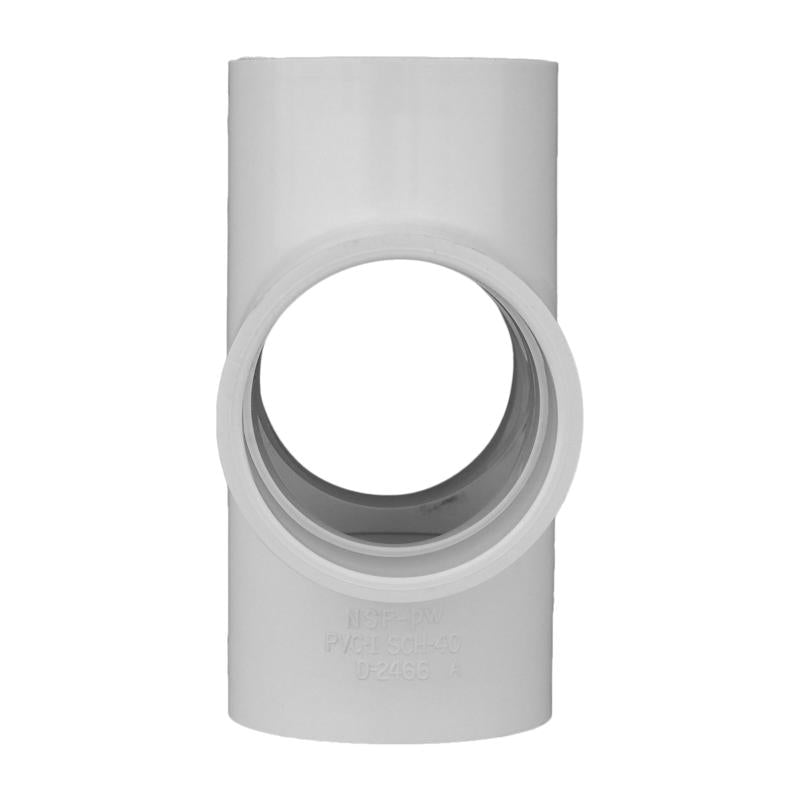 Charlotte Pipe Schedule 40 2 in. Slip X 2 in. D Slip PVC Cross 1 pk