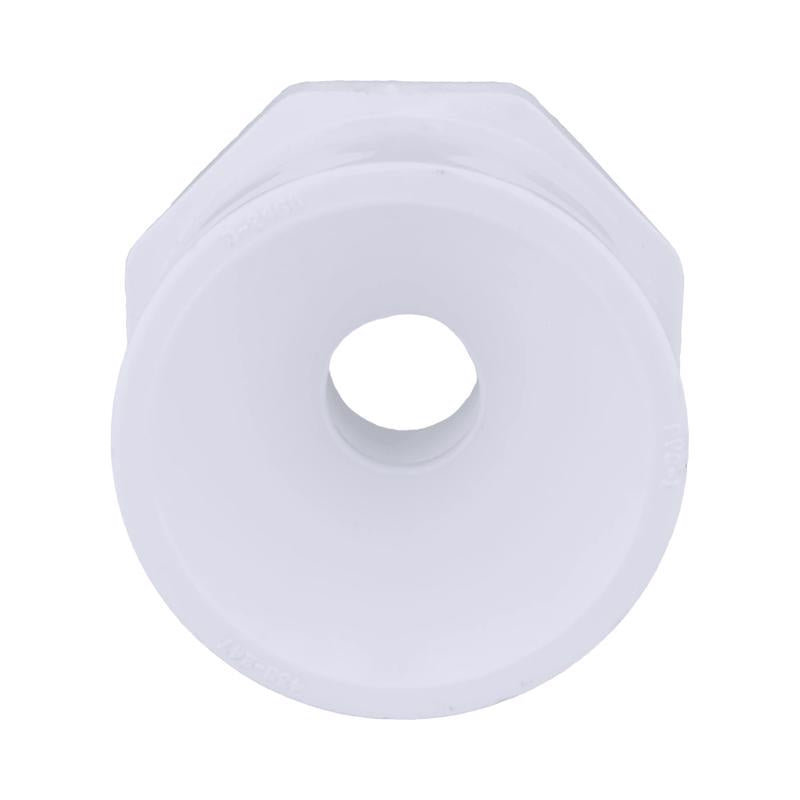 Charlotte Pipe Schedule 40 2 in. Spigot X 1/2 in. D FPT PVC Reducing Bushing 1 pk