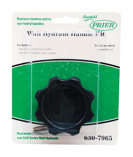 Prier Wall Hydrant Handle Kit Mansfield 2.25 in. D Plastic/Steel 1 pc