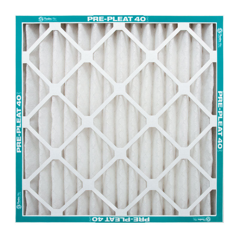 Flanders 14 in. W X 25 in. H X 2 in. D Synthetic 8 MERV Pleated Air Filter 1 pk, Pack of 12