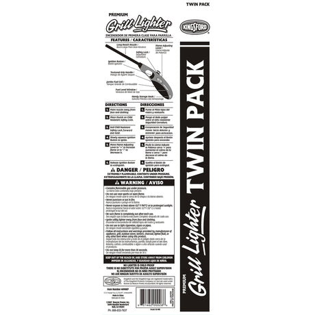 Kingsford Utility Butane Lighter 2 pk, Pack of 6