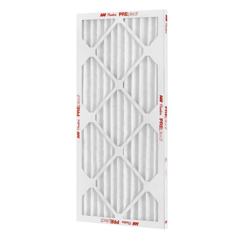AAF Flanders PREpleat LPD SC M10 16 in. W X 25 in. H X 1 in. Synthetic 10 MERV Pleated Air Filter 1, Pack of 12