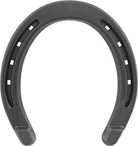 Diamond DC0HB Horseshoe, 1/4 in Thick, #0, Steel, 5 in L