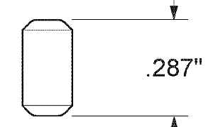 Kwikset 83107-001 Hook Bolt, Zinc, Gold, Specifications: #6 Size