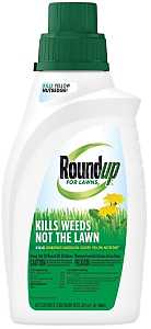 Roundup 5008710 Weed Killer, Liquid, Brown, Spray Application, 32 oz Bottle, Amine