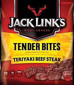 Jack Link's 10000008391 Snack, Teriyaki, 2.85 oz, Pack of 8