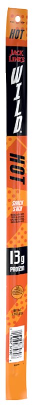 Jack Link's Wild 10000012183 Snack, Stick, Hot, 2.2 oz, Pack of 24