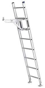 Louisville LP-2100-23 Ladder Jack, Short Body, Aluminum, Gray