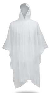 Boss 61 Poncho, Vinyl, Clear, Attached, Hooded