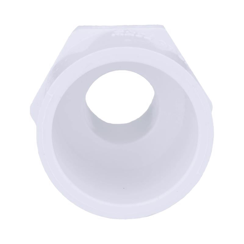 Charlotte Pipe Schedule 40 3/4 in. MPT X 1 in. D Slip PVC Pipe Adapter 1 pk, Pack of 25