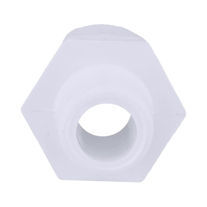 Charlotte Pipe Schedule 40 1/2 in. MPT X 3/4 in. D Slip PVC Pipe Adapter 1 pk, Pack of 25