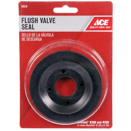 Ace Flush Valve Seal Black Plastic For Mansfield