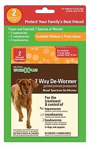 Sentry 3931 Dewormer, 2 Count, Tablet