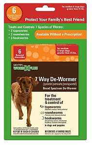 Sentry 3933 Dewormer, 6 Count, Tablet