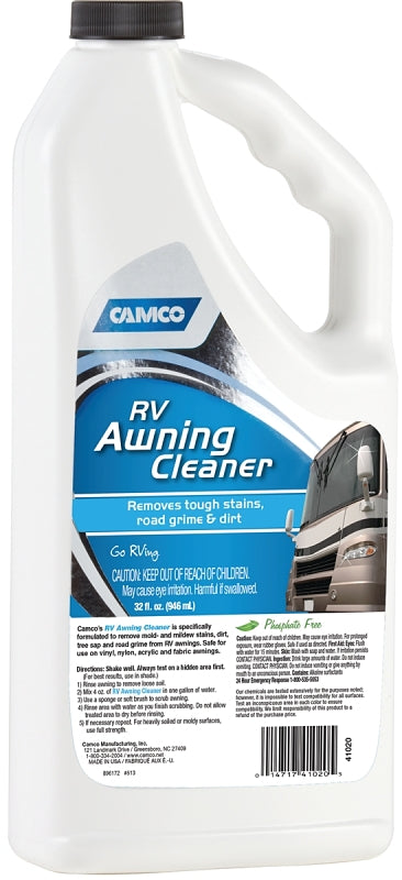 Camco USA 41020 Awning Cleaner, 32 oz Bottle, Liquid