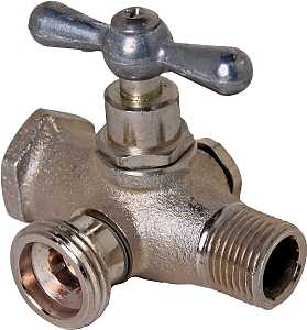 Arrowhead Brass 248LF Washing Machine Valve, Heavy-Duty, Red Brass