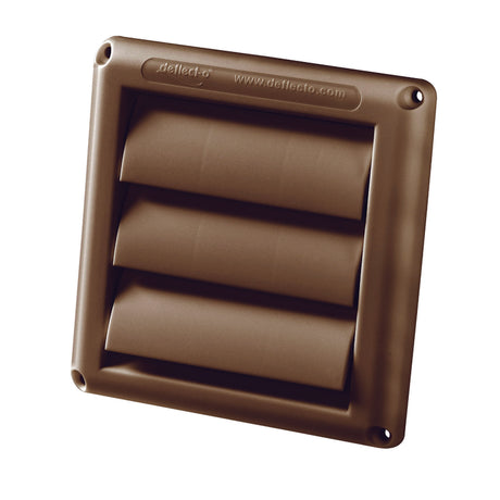 Ace 4 in. W X 4 in. L Brown Plastic Replacement Vent Hood, Pack of 6