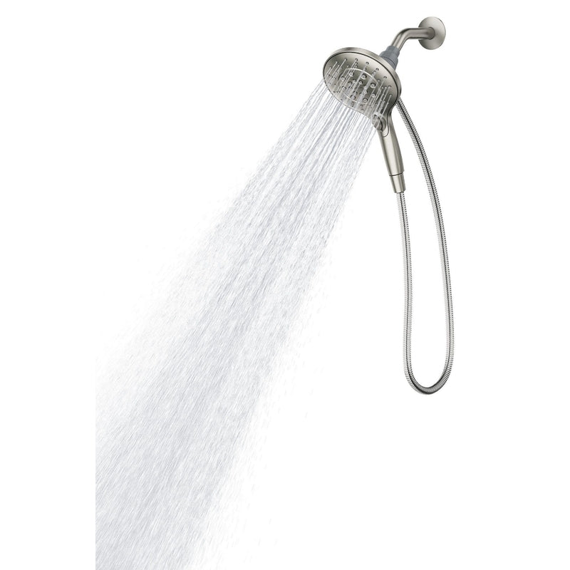 Moen Engage Brushed 6 settings Handheld Showerhead 1.75 gpm