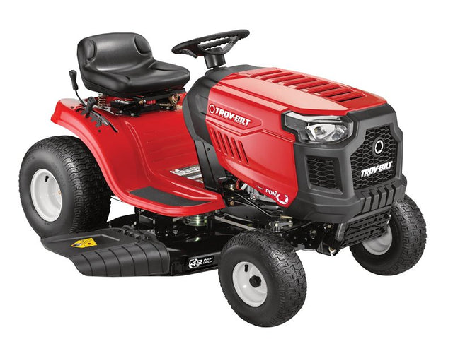 Troy-Bilt Pony 42 13AM77BSA23 Riding Lawn Mower, 15-1/2 hp, 500 cc Engine Displacement, 1-Cylinder, 42 in W Cutting