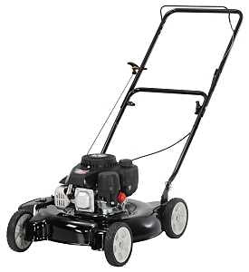 Yard Machines 11A-02BT729 Lawn Mower, 125 cc Engine Displacement, Oil, 20 in W Cutting, 1-Blade, Pull Start