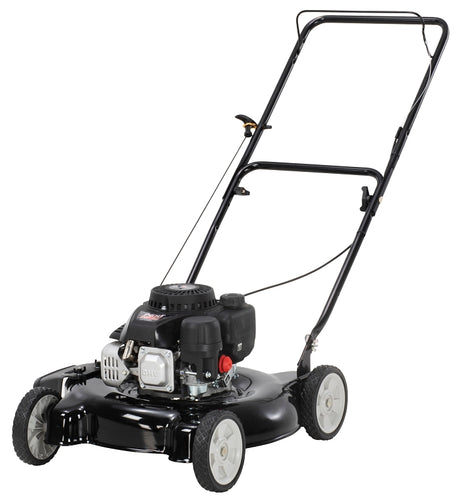 Yard Machines 11A-02BT729 Lawn Mower, 125 cc Engine Displacement, Oil, 20 in W Cutting, 1-Blade, Pull Start