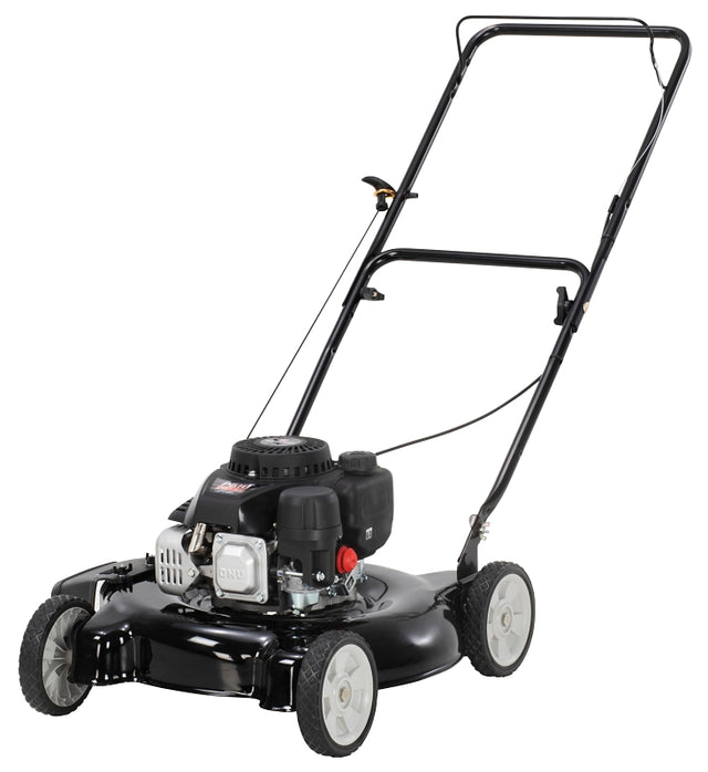 Yard Machines 11A-02BT729 Lawn Mower, 125 cc Engine Displacement, Oil, 20 in W Cutting, 1-Blade, Pull Start