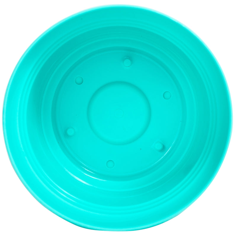 Bloem SP0727 Planter, 6-1/2 in H, 7.3 in W, Bell, Plastic, Calypso, Matte, Pack of 12