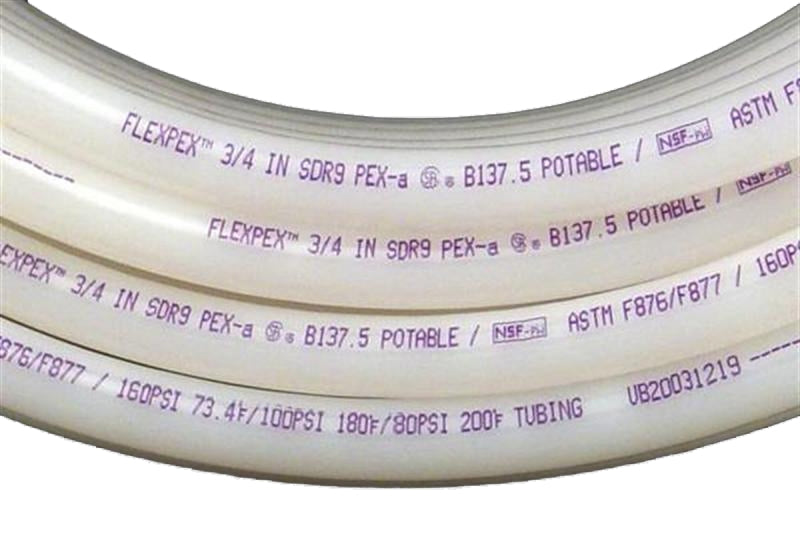 Flair-It SAFEPEX Pro 16064 Pipe Tubing, 3/4 in, PEX-A, White, 100 ft L