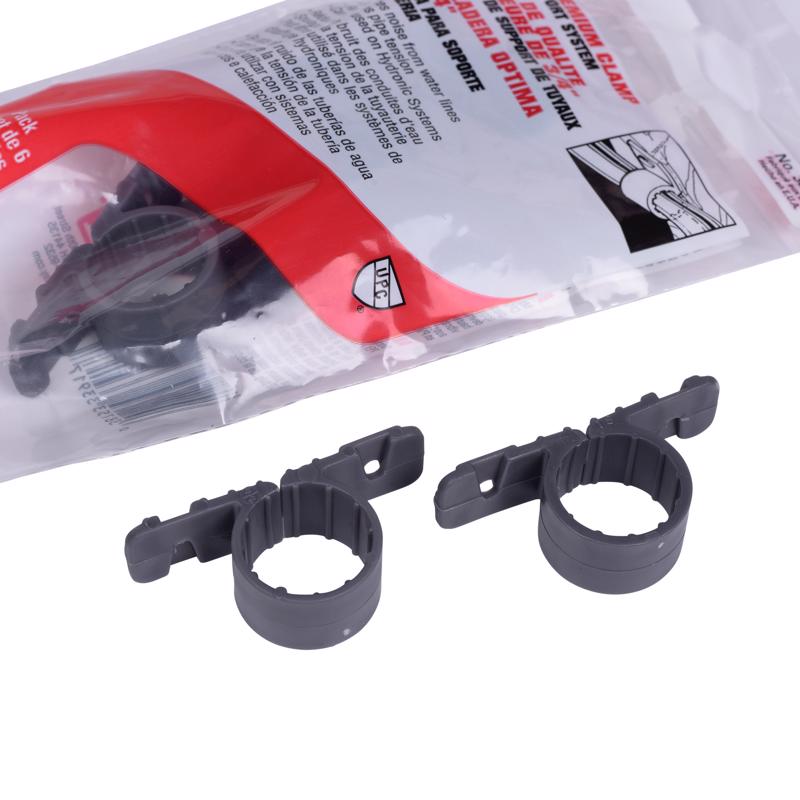 Oatey 3/4 in. Gray Polypropylene Pipe Clamps