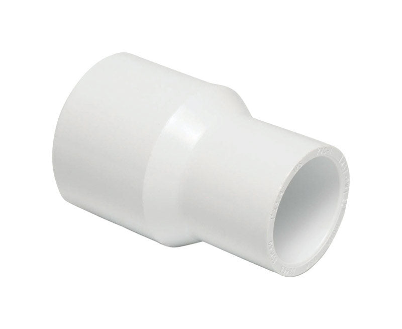 Dura Schedule 40 2 in. Insert X 1-1/2 in. D Insert PVC Reducing Coupling 1 pk