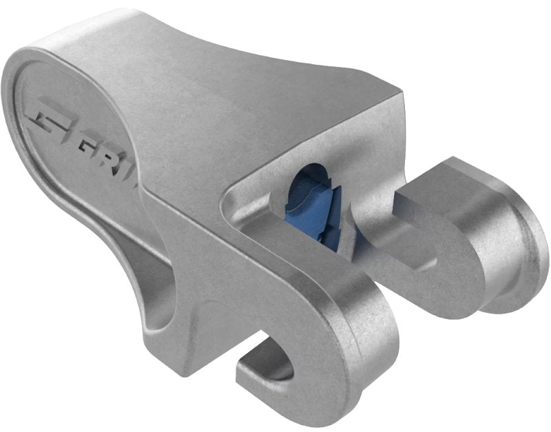 Gripple 657003 T-Clip, For: 1.8 to 3.25 mm Plain Wire and 2 x 1.6 to 1.7 mm High-Tensile Barbed Wire