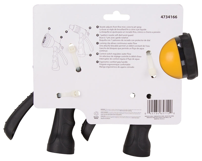 Landscapers Select GN192831+GN6383 Spray Nozzle Set, Female, Plastic, Black