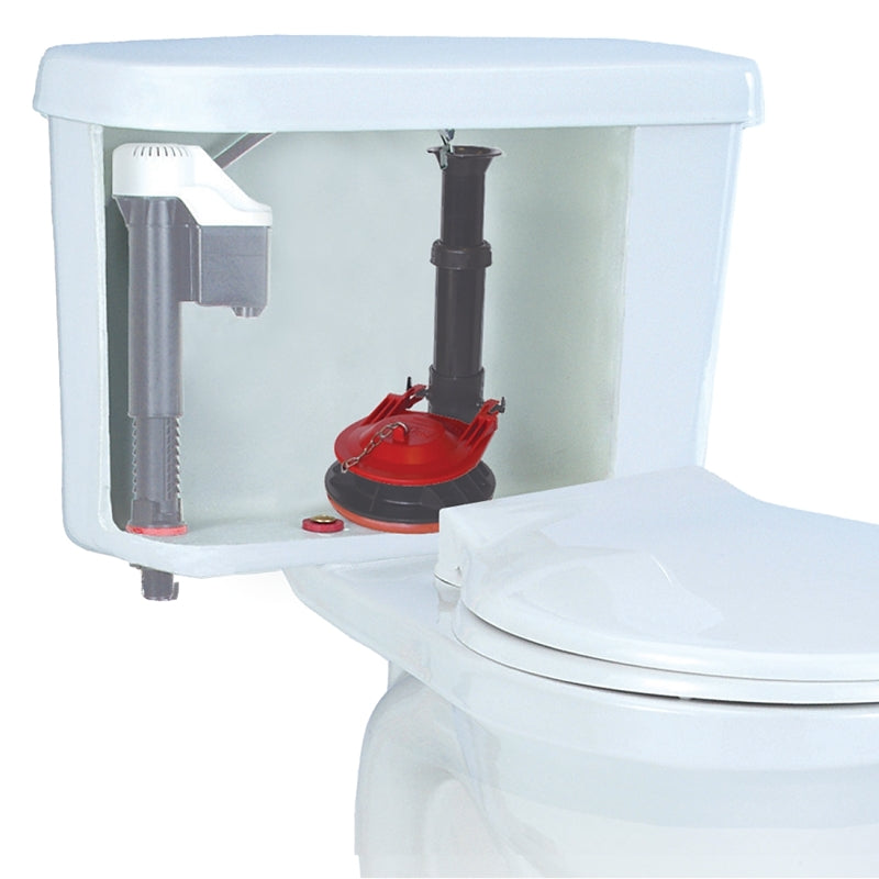 Korky 3060BP Toilet Flapper, Specifications: 3 in, Rubber, Red, For: Large 3 in Flush Valves and Toilets