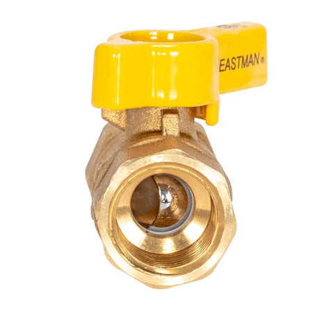 Eastman 1/2 in. Brass FIP Ball Valve T-Handle For Gas