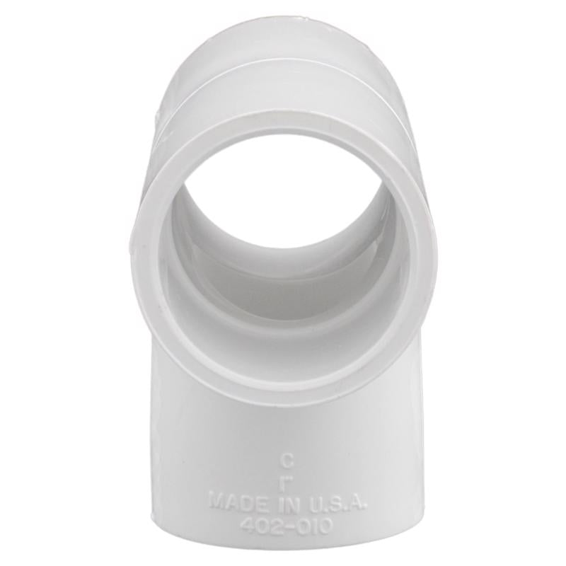 Charlotte Pipe Schedule 40 1 in. Slip X 1 in. D Slip PVC Tee 1 pk