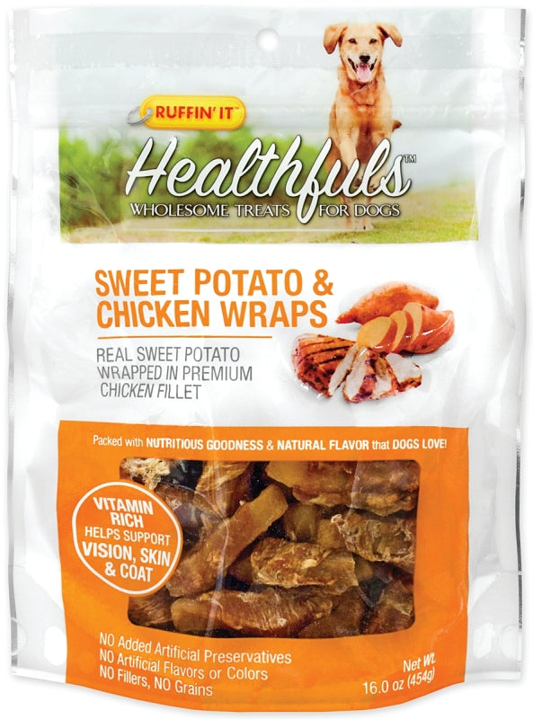 Ruffin'It 08314 Wholesome Dog Treat, 16 oz