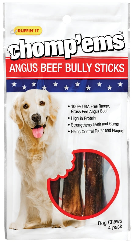 Ruffin'It 75297 Dog Chew Stick, 4/PK