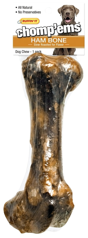 Ruffin'It 75189 Dog Bone, Ingredients: Ham Bone